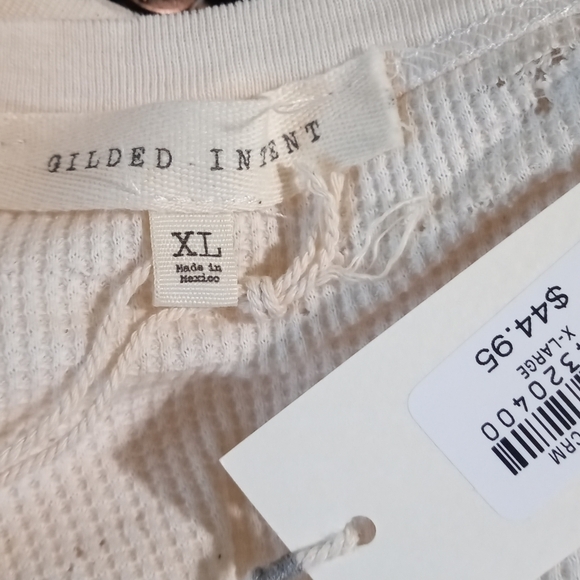 NWT Distress 100% Cotton Woman's Top - XL - Picture 8 of 10